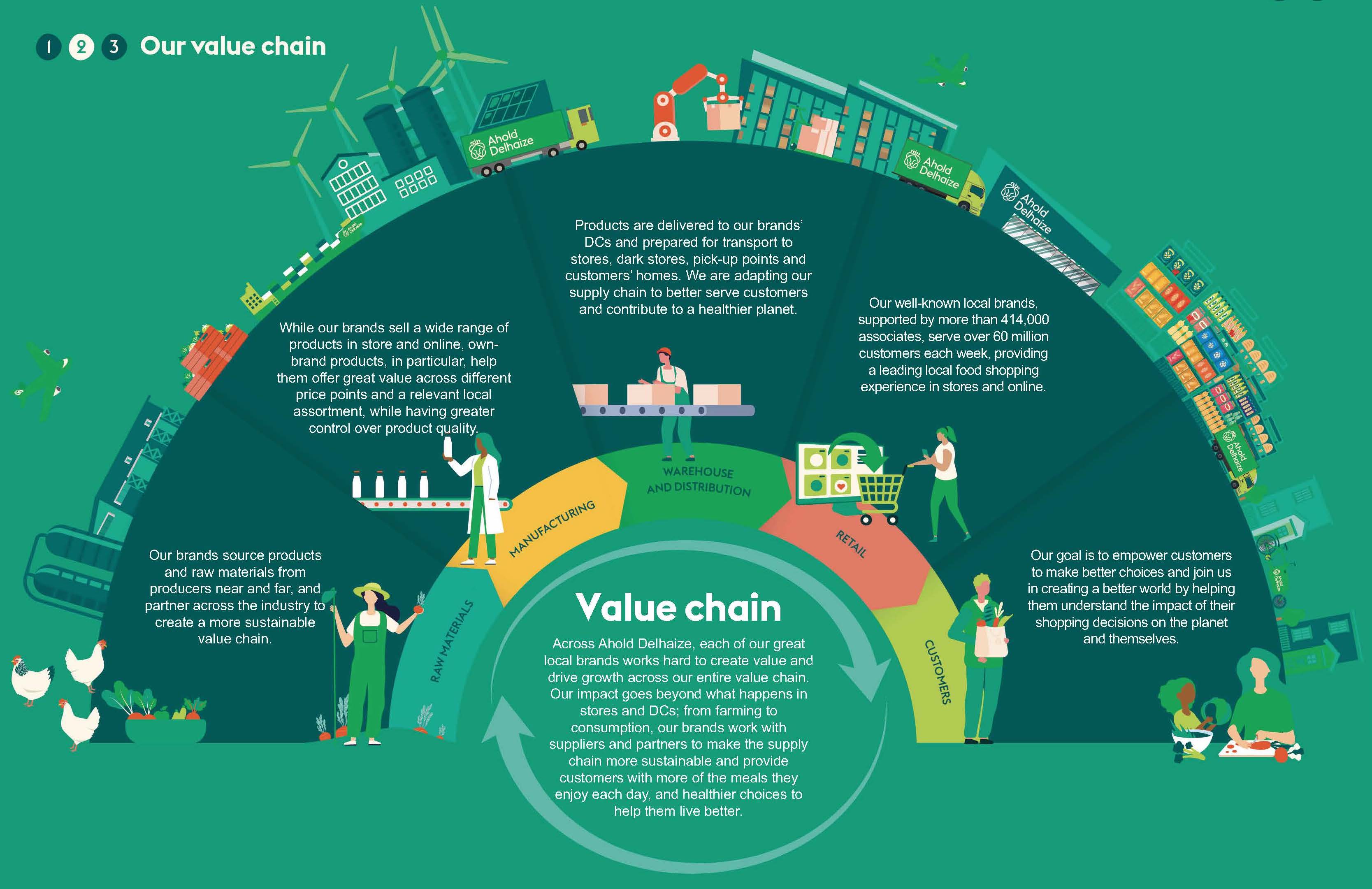 image of our value chain
