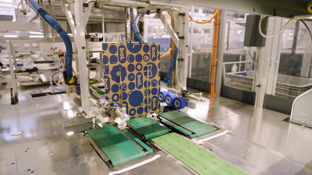 bol reduces CO2 emissions through smarter packaging methods  