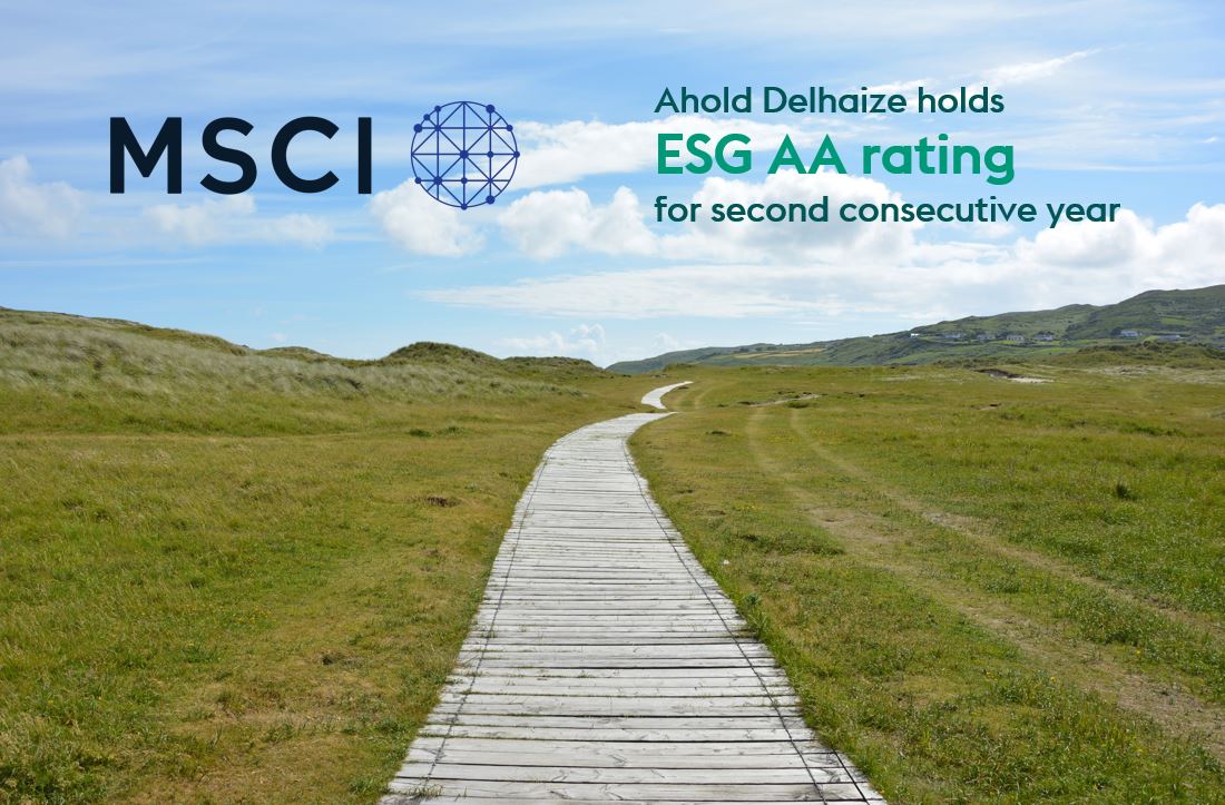 Ahold Delhaize Maintains Its AA MSCI ESG Rating For Second Consecutive Year