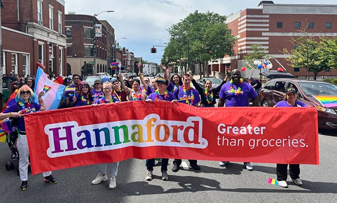 Hannaford proudly supports Pride 