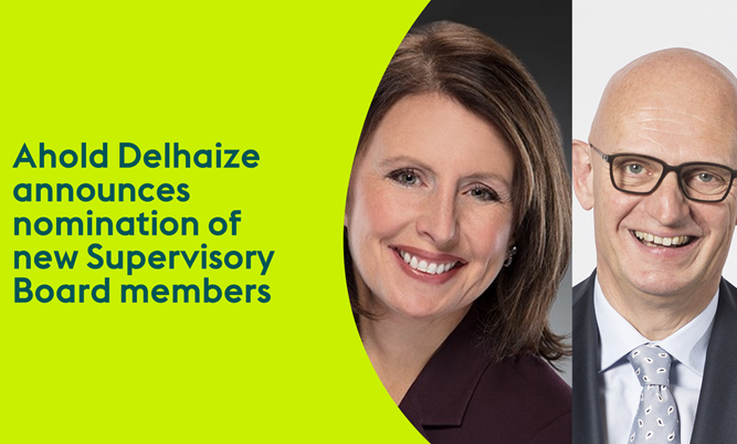 Ahold Delhaize announces the nomination of new members to its Supervisory Board