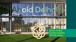 Ahold Delhaize maintains its position as a leader in the Dow Jones Sustainability World Index 