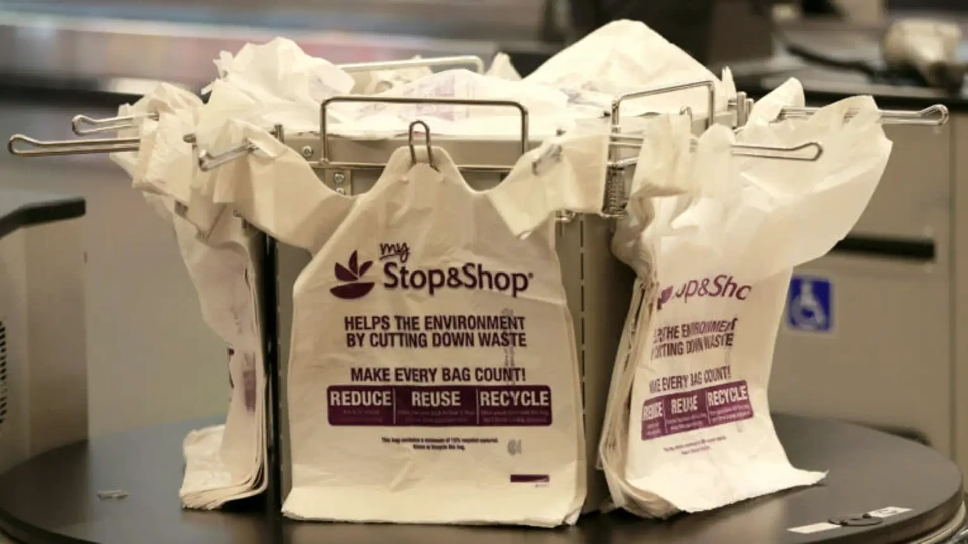 Stop & Shop eliminated all single-use plastic bags from stores