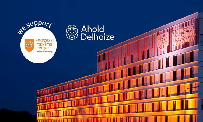 Ahold Delhaize contributes to new innovative treatments at the Princess Máxima Center for Pediatric Oncology