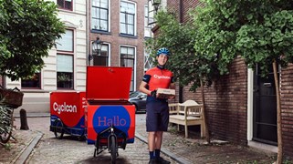 Cycloon begins bicycle delivery of bol.com packages 