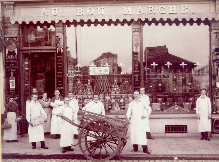 1867 - Opening of Delhaize in Charleroi